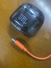 JBL TUNE FLEX小晶豆 主动降噪真无线蓝牙耳机半入耳式音乐耳机 苹果安卓通用 黑色 实拍图