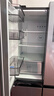 美的（Midea）480升十字门冰箱家用一级能效风冷无霜双变频净味以旧换新BCD-480WSPZM(E)国家补贴 实拍图