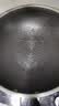 炊大皇炒锅304不锈钢有钛炒菜锅煎锅平底不粘炒锅32cm 可立可视盖不挑灶 实拍图