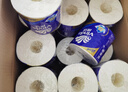 维达（Vinda）有芯卷纸 蓝色经典4层200克*27卷 高克重卫生纸 厕纸纸巾整箱 实拍图