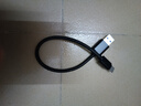 Type-C手机数据线10A快充适用华为荣耀小米魅族VIVOPPO车载平板通用闪充电线 绅士黑【1条装】 0.25米 实拍图