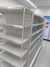 敏极超市货架展示架便利店多层零食置物架子药店文具店挂钩中岛展示柜 四层主架（升级加厚） 【单面】长72*宽42*高190cm 实拍图