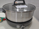 美的（Midea）0涂层电火锅电煮锅不锈钢火锅专用锅分体可拆全钢速沸电火锅电热锅多功能锅6.5L多用途锅HGS30G1 实拍图