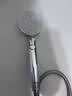 Rosecret【德国】增压淋浴花洒喷头全套强劲家用多功能洗澡手持莲蓬喷头 【星光银】单喷头+1.5米防爆软管丨浴室浴霸带软管 硅胶出水孔密集大出水量畅享淋浴 实拍图