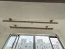 金贵夫人阳台晾衣架手摇升降三杆晾衣杆手动室内伸缩晒衣架家用晾晒神器凉 香槟金 2.4m 加厚大方杆三杆 【航天级铝材】 实拍图