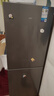 华凌185美的冰箱出品两门双开门小户型电冰箱低音节能省电家用宿舍出租房可冷藏冷冻不占地HR-185 实拍图