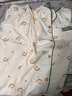 猫人【10A抗菌纯棉防螨】睡衣女士春夏性感星月印花可外穿家居服奶白L 实拍图
