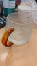 忆壶茶（YIHUTEA） 茶杯玻璃茶具加热杯垫套装泡茶道杯 绿茶杯红茶带过滤茶水分离杯 茗雅杯400ml 实拍图