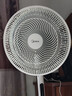 美的（Midea）【飓风节能】七叶柔风立式电风扇/家用轻音落地扇/台式小型风扇/大风力遥控定时摇头风扇 SAH35BSJ 实拍图