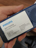 飞利浦（PHILIPS）新款老人手机全网通4G大声音超长待机大屏大字体直板按键老年专用手机学生备用功能机 E6250宝石蓝 实拍图