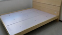 全友家居 现代简约原木风主卧室床1.5米x2米小户型双人家用高脚床 实拍图