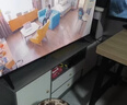 宜造电视柜简约现代落地客厅家用小户型电视机柜北欧卧室边柜电视机柜 四门加长|莫兰迪灰+白140cm 实拍图