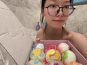 BEAUTYER【日本】泡澡球花瓣精油洗澡球泡泡超多儿童成人全家可用浴缸沐浴 【6颗装】干花精油泡澡球 【超多泡泡】  牛奶养肤 72小时持久留香 超多泡泡 实拍图