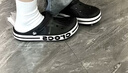 卡骆驰（CROCS）贝雅卡骆班洞洞鞋轻便耐磨一脚蹬休闲鞋女鞋时尚沙滩鞋|205089 黑色/白色-066 45 (290mm) 实拍图