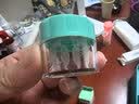 目立康（menicon）美尼康iTH硬性透气接触镜用除蛋白镜盒 1/box 圆形 实拍图