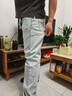 Levi's李维斯冰酷系列26年春夏新款牛仔裤男直筒凉感防晒夏薄款505裤子 浅蓝色 36 (32) 实拍图