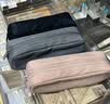 MUJI降落伞布笔袋 铅笔文具盒 大容量 粉米色 5.5*19.5*8.5 cm 实拍图