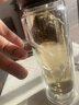 【京东物流配送】高硼硅双层玻璃杯大容量泡茶杯水杯子茶水分离杯 【双层加厚】茶杯350ml1只 实拍图