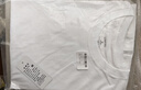 立蒙（LIMENG）男女装素色180g全棉短袖t恤圆领宽松体恤打底衫 白色 L 实拍图