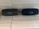 JBL CHARGE5 冲击波五代 便携蓝牙音箱+低音炮 户外防水音响 增强版赛道扬声器 生日礼物 军绿色 实拍图