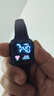 其他品牌高颜值LED手表时尚方形学生科技感超强夜光数字个性运动 水墨蓝 实拍图
