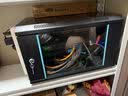 法力创网络机柜B2.6412  12U黑色玻璃门 超厚  600宽*450深*635高  墙柜监控壁挂机柜弱电柜KTV交换机机柜 实拍图