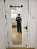 小匠材亚克力软镜子贴墙全身镜家用穿衣镜试衣镜宿舍镜贴墙40*150 实拍图