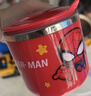 迪士尼（Disney）水杯儿童牛奶杯学饮杯不锈钢学生杯子宝宝幼儿园上学用喝水训练杯 实拍图
