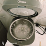 美的（Midea）电饭煲大布丁0涂层电饭锅4升316L母婴级不锈钢内胆3-4人家用多功能无涂层微压智能RE487S品牌官方 实拍图
