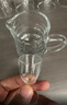 CLITON白酒杯分酒器套装一口杯高脚玻璃小酒杯带把分酒壶烈酒杯6壶8杯 实拍图