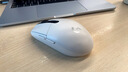 罗技（G）G304 LIGHTSPEED无线鼠标 游戏鼠标 轻质便携 绝地求生FPS鼠标英雄联盟LOL吃鸡 生日礼物 白色 实拍图