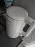 美的（Midea）电热水壶家用烧水壶泡茶0涂层食品级304不锈钢自动断电双层防烫全钢无缝1.5L大容量 MK-HJ1566 实拍图
