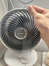 夏普小风铃空气循环扇电风扇家用小型桌面台式宿舍卧室办公室静轻音抑菌扇叶摇头台扇PJ-CA230B-A 实拍图