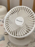 赛亿电风扇小风扇小台扇迷你USB手持便携电风扇小型学生宿舍床头办公室轻音桌面扇小型可车载风扇 实拍图