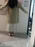 香影英伦学院风卡其色风衣女2026秋季新款撞色翻领中长款休闲外套 卡其色 XS 实拍图