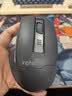 英菲克（INPHIC）M9 无线鼠标可充电轻音办公人体工学电脑台式笔记本2.4G通用便携Typec 灰【可视电量】 实拍图