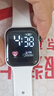 其他品牌高颜值LED手表时尚方形学生科技感超强夜光数字个性运动 太空白 实拍图