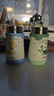 膳魔师（THERMOS）儿童吸管保温杯礼盒带杯套把手316L不锈钢超轻幼儿上学学生杯TCKC 实拍图
