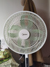 美的（Midea）【幸运草安睡1S】一级能效直流变频声控电风扇家用遥控卧室静音落地扇台式桌面抗菌大风力转页扇 实拍图