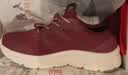 足力健老人鞋【孝敬爸妈】中老年轻便休闲散步鞋2431380J 女 酒红 38 实拍图