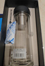 万象（WANXIANG）双层玻璃杯经典皮纹V21RL商务办公礼盒泡茶杯480ML大容量家用水杯 实拍图