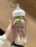 布朗博士玻璃奶瓶 0-3月初生婴儿防胀气防呛 宽口径奶瓶150ml 小象 实拍图