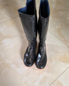 双星八特 高筒雨鞋雨靴男防滑塑胶雨天 38cm码男女通用 42码 实拍图