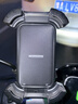 闪魔电动车手机支架摩托车电瓶车手机支架山地自行车手机支架防震适用外卖快递骑行手小牛九号爱玛雅迪 「后视镜款」一键锁死-单手取放-骑行0抖动 实拍图