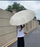 小米乾盾全自动晴雨伞加强伞骨太阳雨伞一键收放防紫外线黑胶防晒遮阳 72骨-梧桐米【加固/晴雨】自动 实拍图