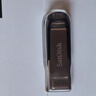 闪迪（SanDisk）64GB USB3.2 U盘 CZ550黑色 读速100MB/s 安全加密 数据恢复 学习办公电脑车载 高速大容量优盘 实拍图