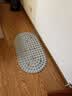 指压板脚底按摩慢跑脚底按摩垫疏通经络成人原地跑步垫按摩 灰色 实拍图