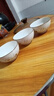 陶瓷碗家用喜庆乔迁新居碗碟餐具套装岁月静好饭碗 岁月静好3碗 实拍图
