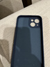 品胜 适用苹果13手机壳iphone13柔性液态保护套全包防摔13超薄软壳直边手机壳 蓝色 实拍图