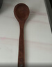 京东京造 汤勺 勺子木勺进口乌檀木厨房【无漆无蜡】加长加厚 实拍图